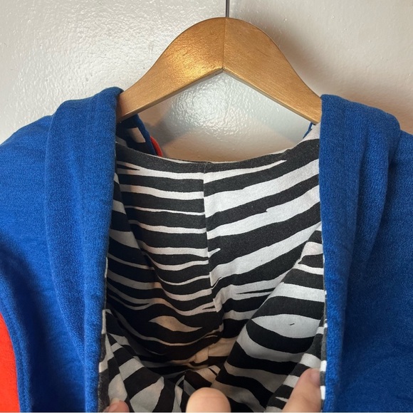 Hurley Signature Rat Yeah Buddy Blue Red Full Zip Hoodie Sweatshirt Men’s Large - Picture 6 of 9